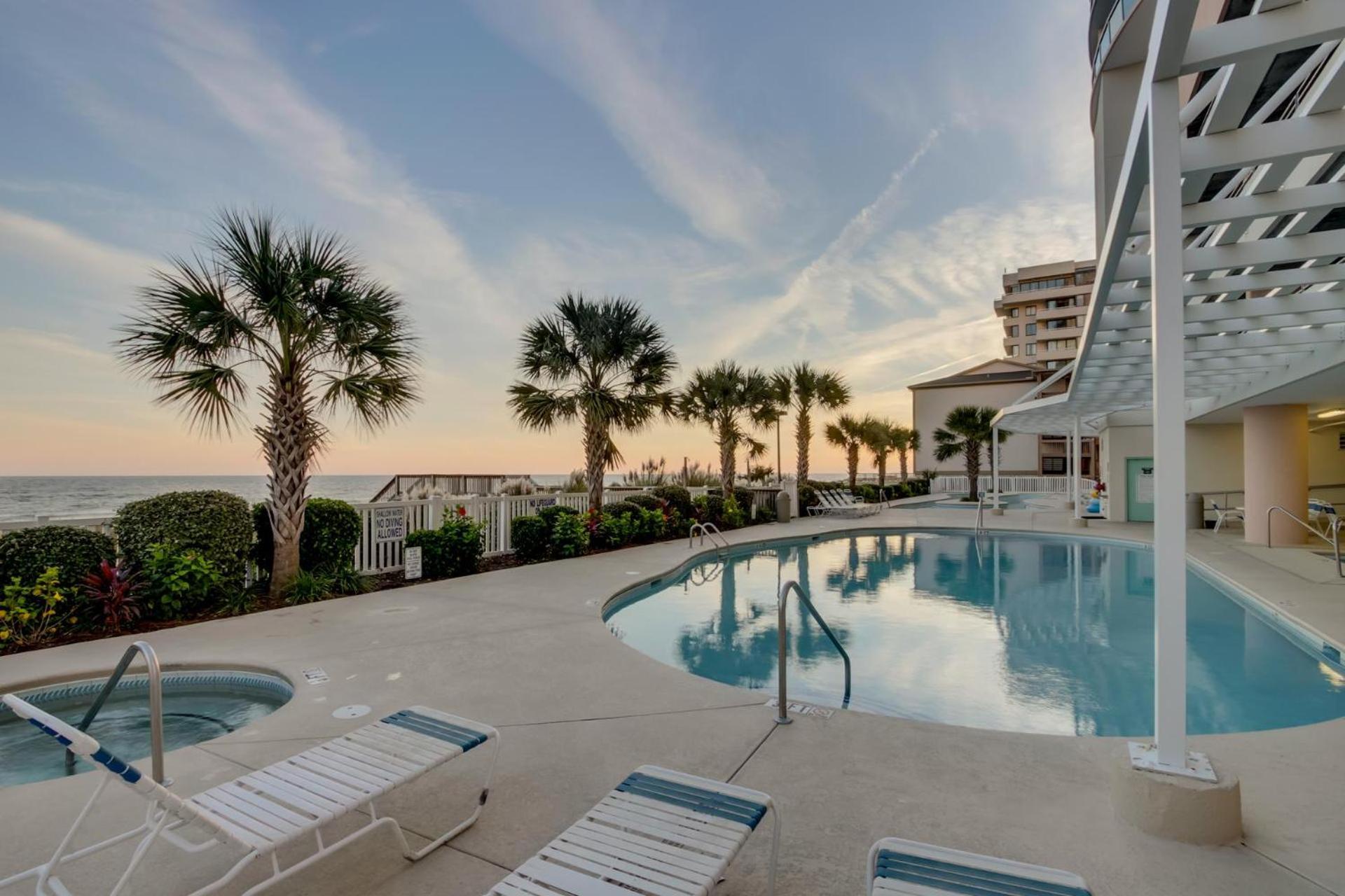 Blue Water Keyes 1003 - Oceanfront - Crescent Beach Section Villa Myrtle Beach Esterno foto